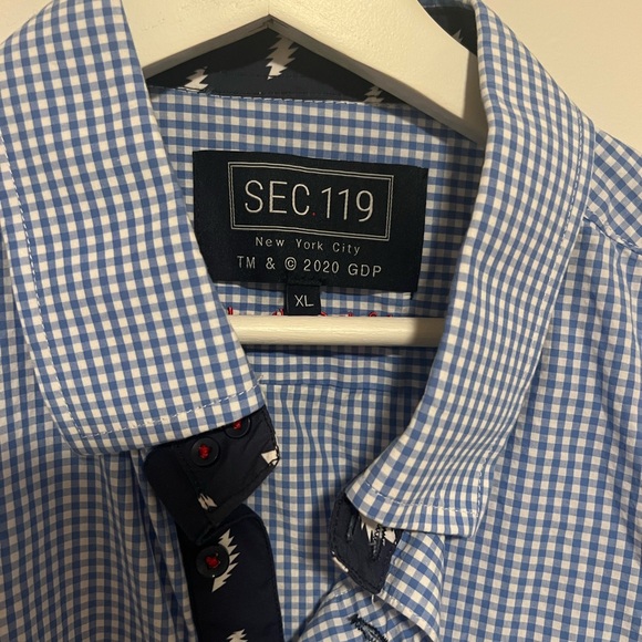 Sec 119 Grateful Dead Long Sleeve Button down Shirt - XL - Picture 5 of 6